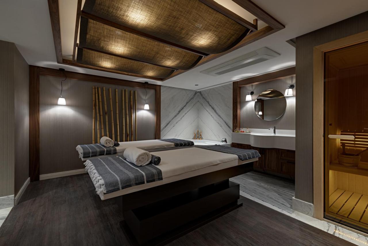 Gleam Collection Hotel イスタンブール エクステリア 写真 3D rendering of a spa treatment room